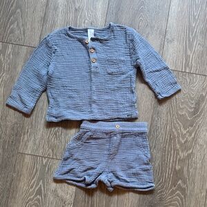 Modern Moments Blue Baby outfit